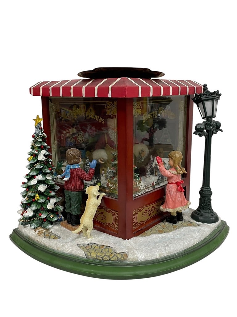 SANTA’S WORKSHOP ILLUMINATED DISPLAY TOY 12" (1 of 7)