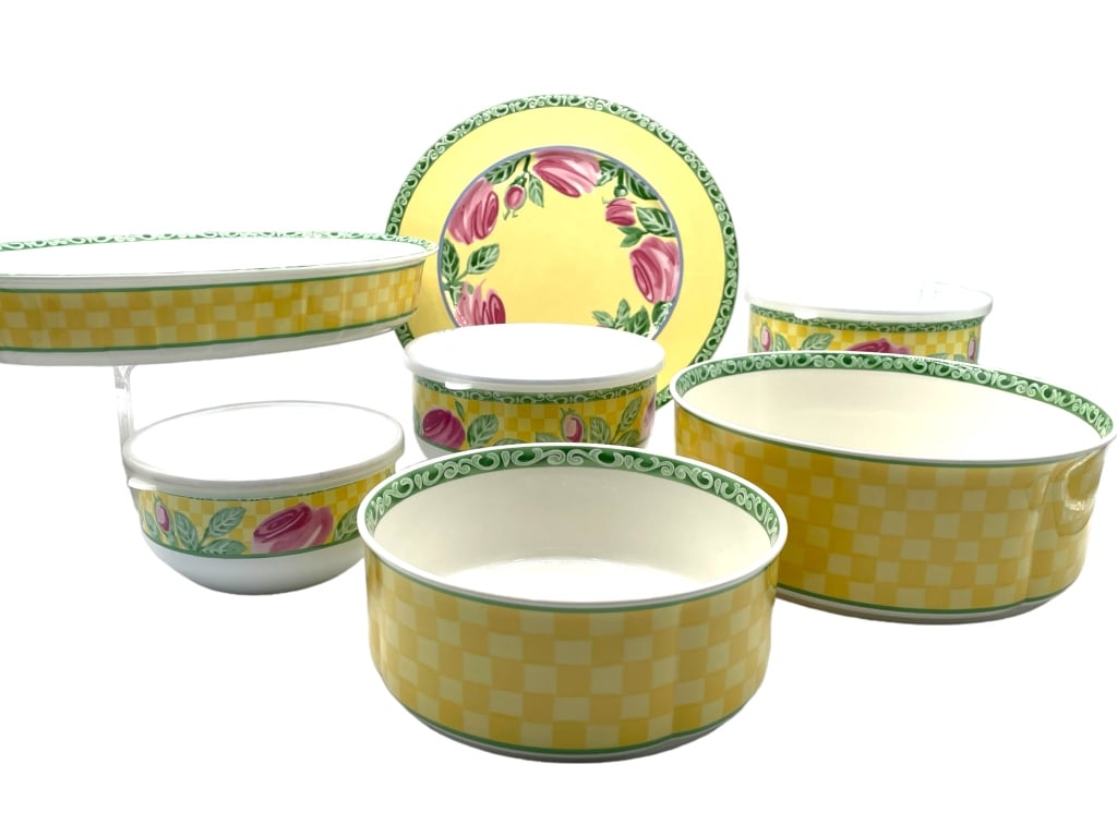 VILLEROY & BOCH SWITCH SUMMERHUSE SERVING SET 10PC (1 of 17)