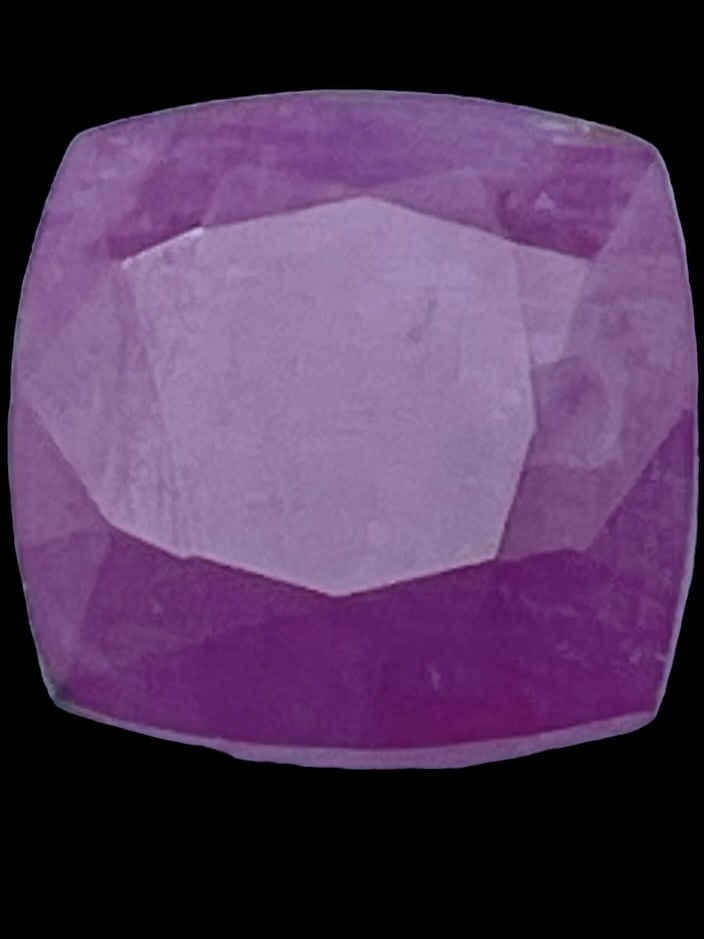 2.49 CT VIVID RED- PRUPLE RUBY GEMSTONE (1 of 4)