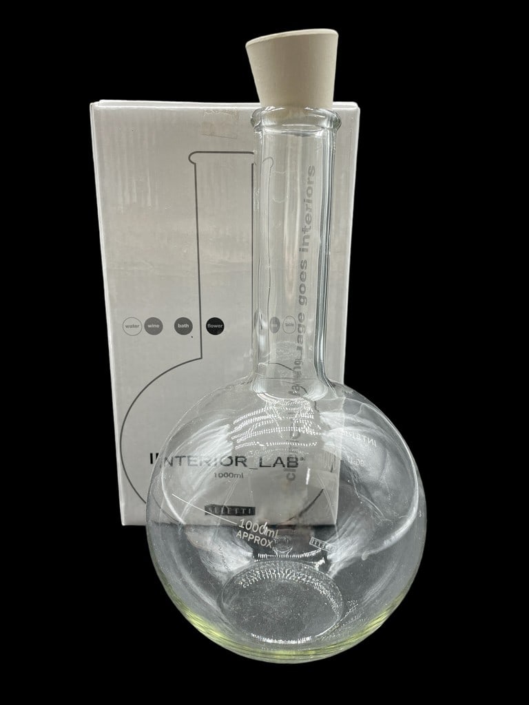 NIB INTERIOR LAB ROUND BOTTOM FLASK 10" (1 of 4)