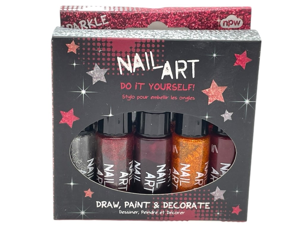 NIB GLITTER NAIL ART KIT (1 of 4)