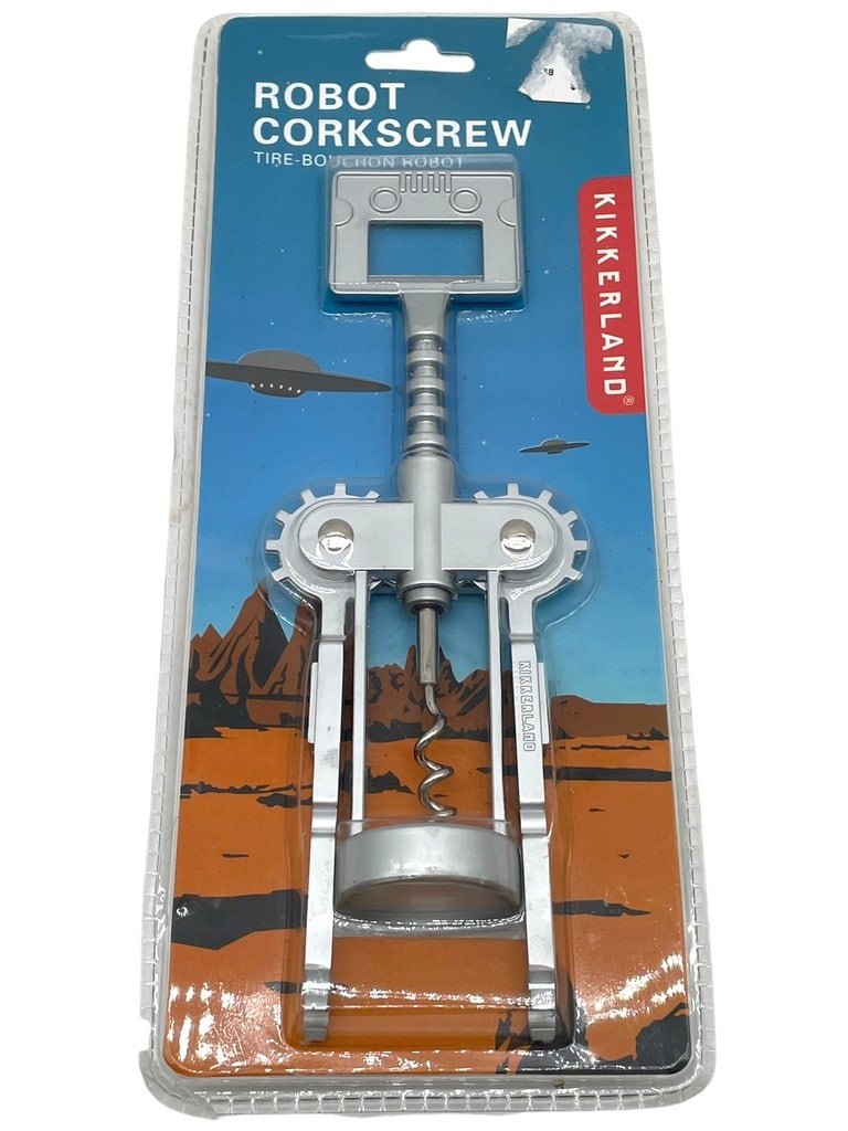 NIB KIKKERLAND ROBOT CORKSCREW (1 of 5)