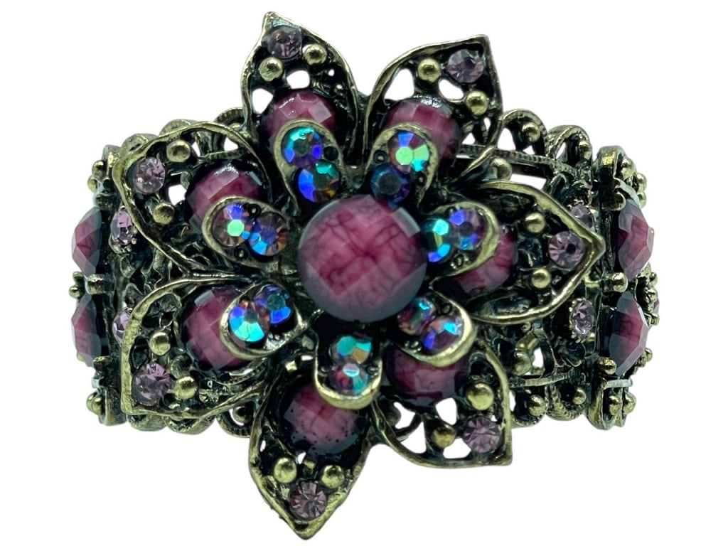 VINTAGE STATEMENT CUFF BRACELET (1 of 8)