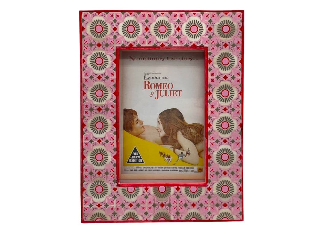 PINK AND RED FLORAL FRAME 4X6 (1 of 6)