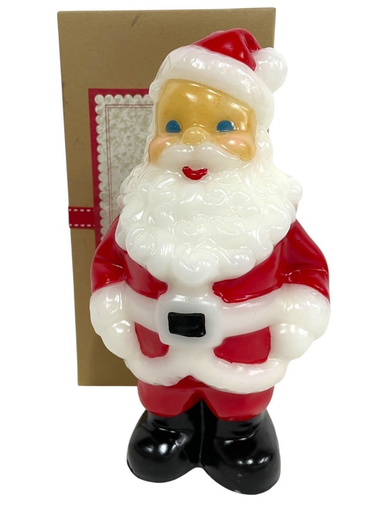 NIB! TWO'S COMPANY SANTA CLAUS HOLIDAY CANDLE (1 of 5)