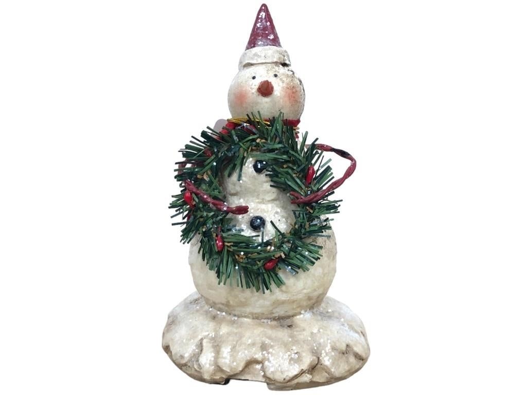 NWT RAZ IMPORTS DECORATIVE SNOWMAN 7" (1 of 2)