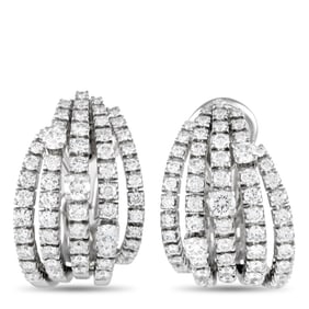 DAMIANI NOTTE DI SAN LORENZO 18K GOLD EARRINGS