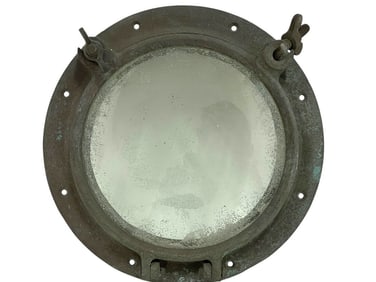 SHIPWRECK BRASS NAUTICAL PORTHOLE WINDOW