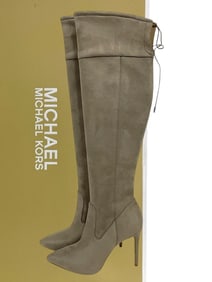 NIB! MICHAEL KORS JAMIE OVER THE KNEE STILETO BOOT