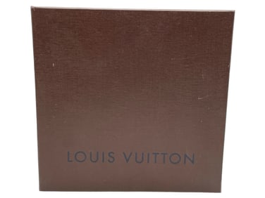 BROWN LOUIS VUITTON BOX 9X9X4