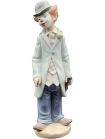 LLADRO #5472 CIRCUS SAM CIRCUS CLOWN WITH VIOLIN