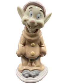 LLADRO DOPEY DWARF SNOW WHITE DISNEY FIGURINE 5"