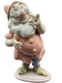 LLADRO SLEEPY DISNEY SNOW WHITE FIGURINE 6"
