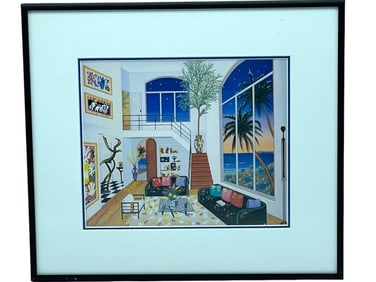 THOMAS McKNIGHT  ART PRINT 13"