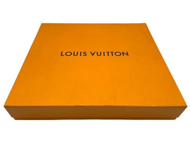 LOUIS VUITTON LARGE FLAT ORANGE BOX 17X19X3