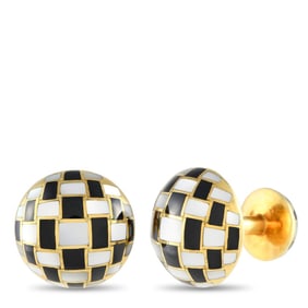 TIFFANY & CO. 18K YELLOW GOLD CUFFLINKS