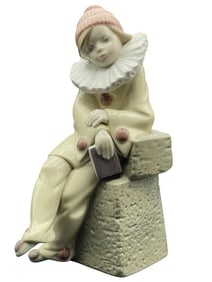 LLADRO LITTE JESTER PORCELAIN FIGURINE 8"