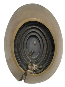 MID MOD BRONZE DIVYENDU ANAND ABSTRACT SCULPTURE