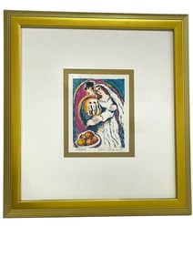 ZAMY STEINOWITZ COLOR LITHO BONHUER 18"
