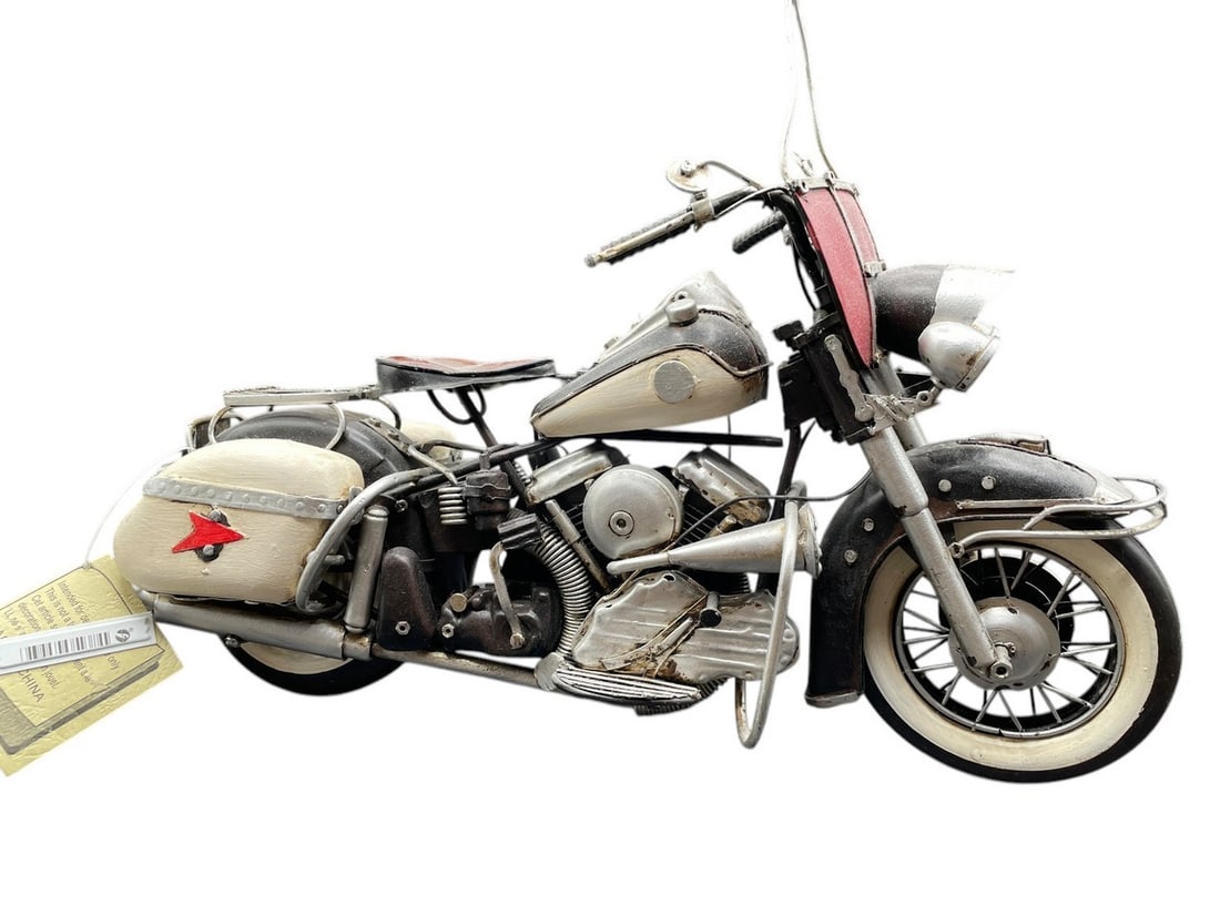 METAL CRAFT  HARLEY STYLE MOTORCYLE MODEL 13" (1 of 4)