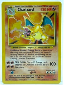 1999 RARE POKEMON CHARIZARD COLLECTOR CARD