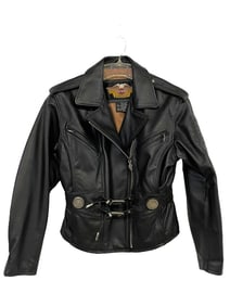 VINTAGE HARLEY DAVIDSON WOMEN'S LEATHER JACKET