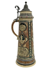 EXTRA LARGE GERMAN BEER STEIN 22"