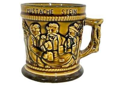 MUSTACHE STEIN MUG 4.5"