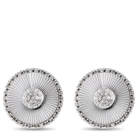 14K WHITE GOLD 0.25CT DIAMOND EARRINGS