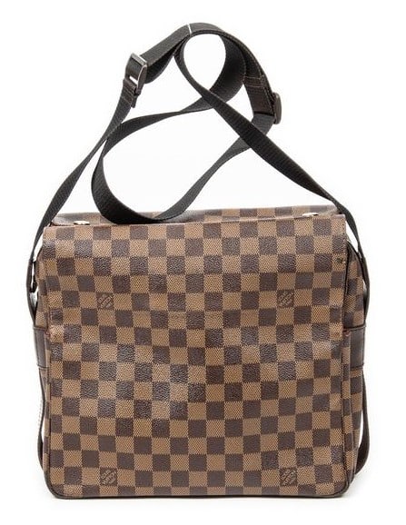 LOUIS VUITTON NAVIGLIO DAMIER EBENE SHOULDER BAG