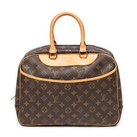 LOUIS VUITTON DEAUVILLE BROWN COATED CANVAS BAG