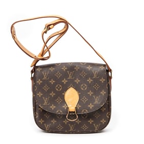 LOUIS VUITTON ST-CLOUD GM BROWN COATED CANVAS