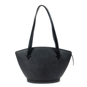 LOUIS VUITTON ST-JACQUES LONG STRAP PM BLACK BAG