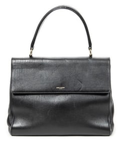 YVES SAINT LAURENT SACMUSIQUE LEATHER SHOULDER BAG