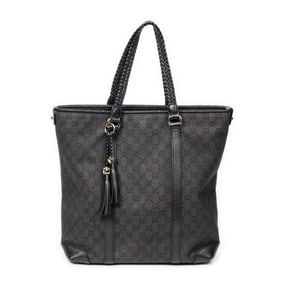 GUCCI MEDIUM MARRAKECH TOTE BLACK SHOULDER BAG