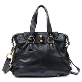 YVES SAINT LAURENT MUSE MESSENGER BLACK