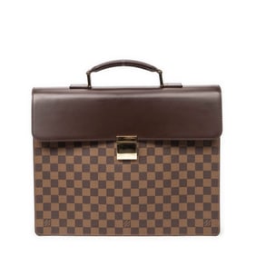 LOUIS VUITTON ALTONA PM BROWN COATED CANVAS BAG