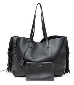 YVES SAINT LAURENT EAST WEST FRING TOTE LARGE