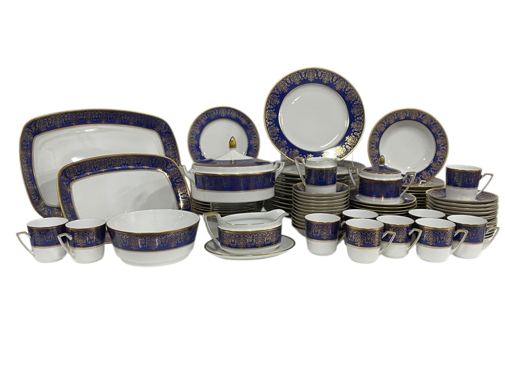 88 PIECE MEISSMANN GERMANY CHINA SET SERVICE 12 (1 of 13)
