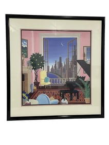 HOMAS MCKNIGHT LAKE SHORE DRIVE ART PRINT