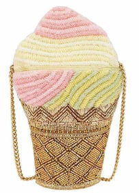 NEW MARY FRANCES SUGAR CONE CROSSBODY HANDBAG