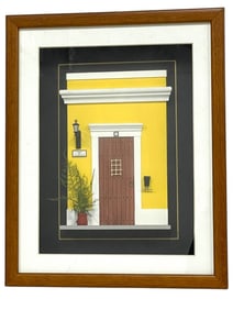 PUERTO RICO CASITAS 3D WALL ART 16" X 12