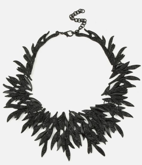 NEW! EYE CANDY LA REA NECKLACE BLACK CRYSTAL (1 of 2)