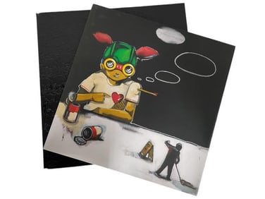 HEBRU BRANTLEY AND WE'LL DRIFT AWAY ART BOOK