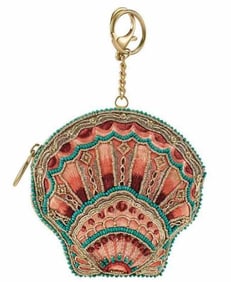 NEW MARY FRANCES DOWN UNDER KEYCHAIN COIN PURSE