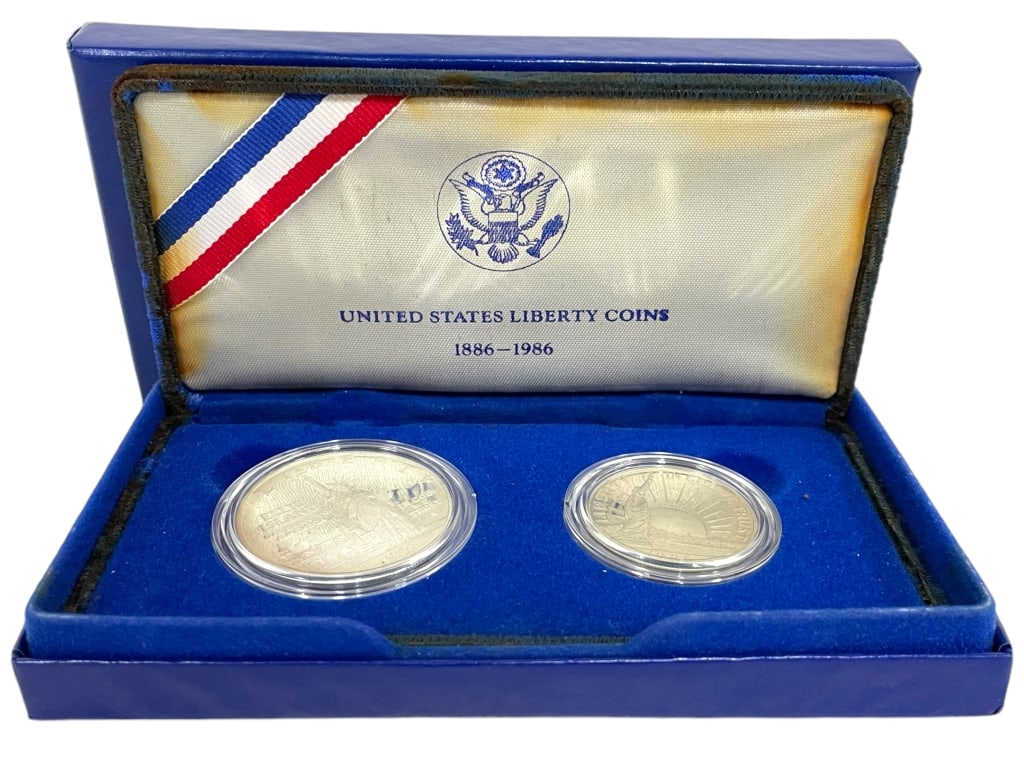 1886-1986 UNITED STATES LIBERTY COINS SILVER (1 of 6)