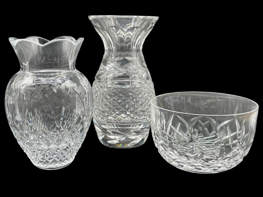WATERFORD CRYSTAL 3 ASSORTED PIECES (1 of 11)