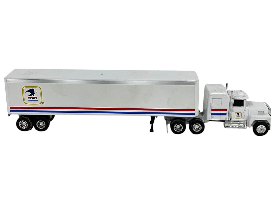 ERTL U.S. POSTAL TRUCK & TRAILER SCALE MODEL 11" (1 of 7)