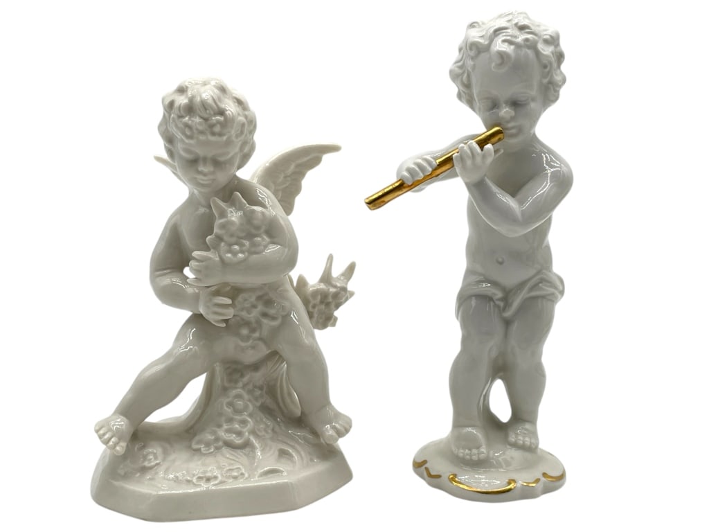 DRESDEN AND SCHAUBACH KUNST ANGEL FIGURINES 6" (1 of 5)