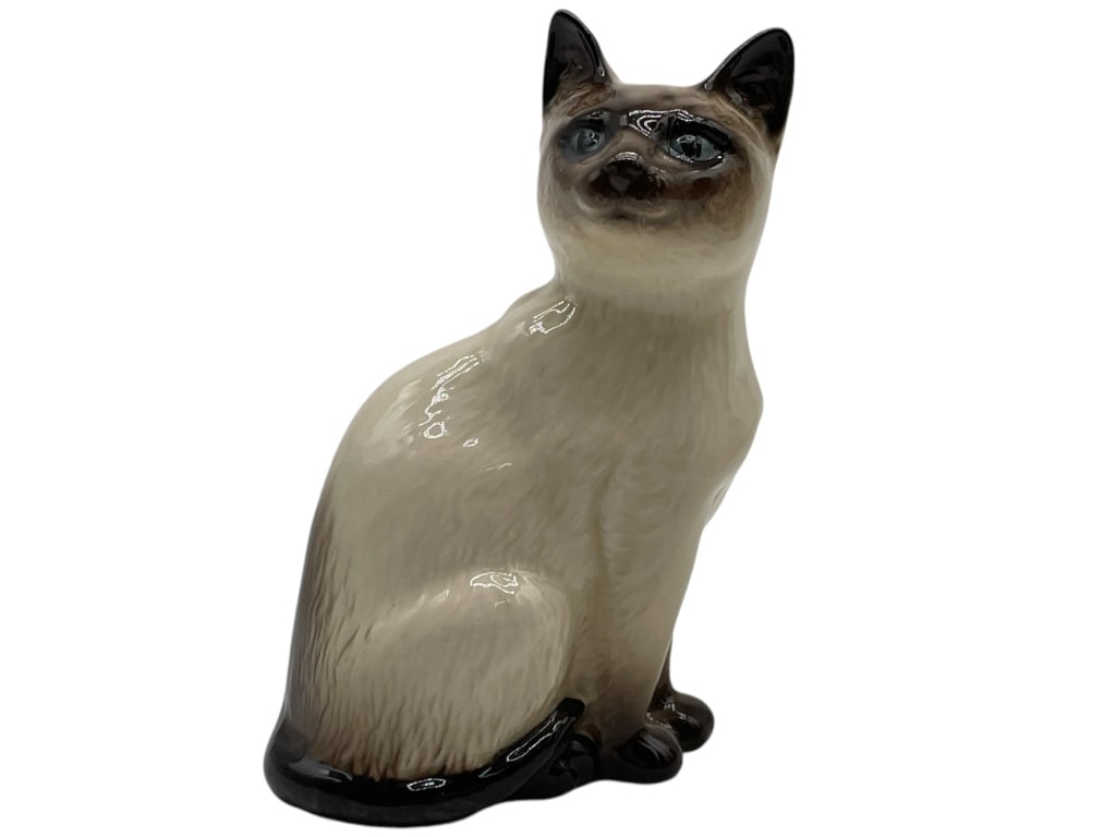 ROYAL DOULTON SIAMESE CAT FIGURINE 4" (1 of 5)